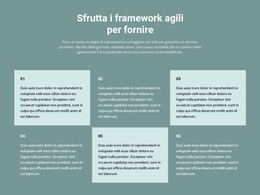 Sei Blocchi Di Testo - Modello Joomla Multiuso Creativo