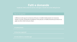 Domande Importanti - Tema WordPress Reattivo