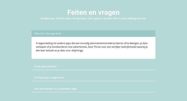 Belangrijke vragen Html Website Builder