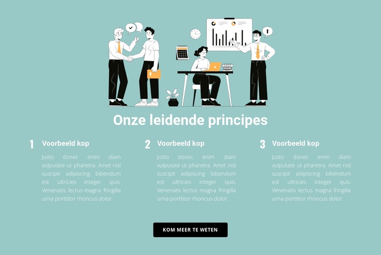 Drie regels in het bedrijfsleven Website ontwerp