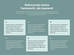 Sześć Bloków Tekstowych - Webpage Editor Free