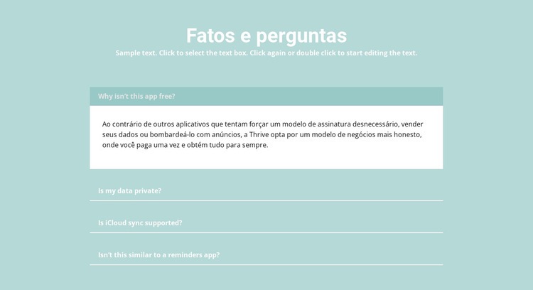 Questões importantes Design do site