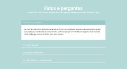 Página Inicial Do Site Para Questões Importantes