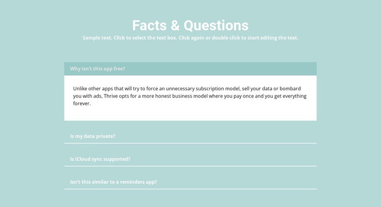 Important questions Squarespace Template Alternative