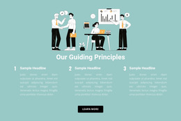 Exclusive Website Mockup For Three Rules In Business