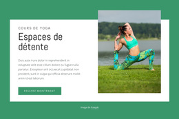 Espaces Détente - Thème De Site Web Prêt