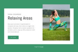 Relaxing Areas - Drag And Drop HTML Builder