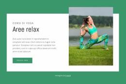 Modello HTML5 Esclusivo Per Aree Relax