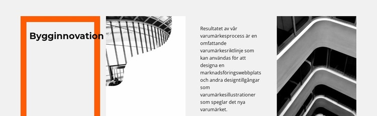 Konceptteknik HTML-mall