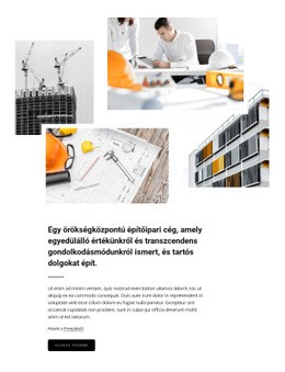 Legacy-Központú Konstrukció - Websablon