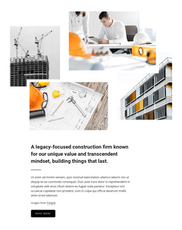 Legacy-Focuced Construction - Professionally Designed