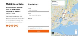 Mettiti In Contatto Modello - Modelli Di Siti Web Reattivi