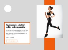 Niesamowity Szablon HTML5 Dla Wielkie Cele Biegowe