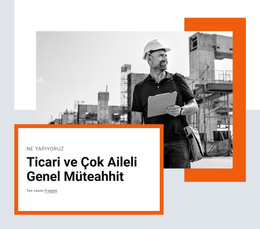 Miltifamily Genel Müteahhit - Temel HTML Şablonu