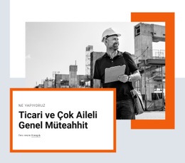 Miltifamily Genel Müteahhit - HTML Generator