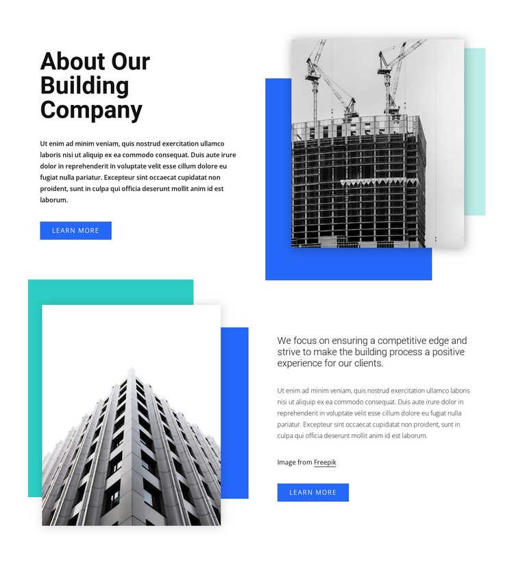 Conceptual planning CSS Template