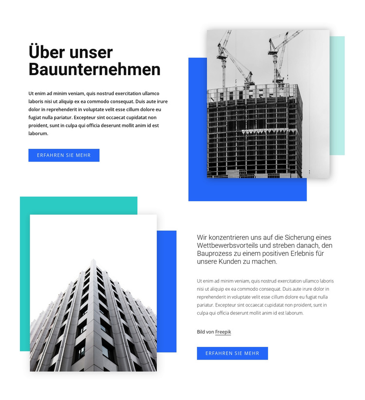 Konzeptionelle Planung WordPress-Theme