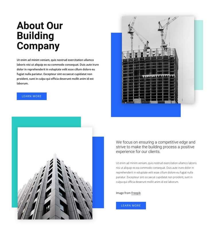 Conceptual planning HTML5 Template