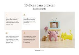 Tema WordPress Impressionante Para 10 Dicas Para Projetar Quartos De Choldren