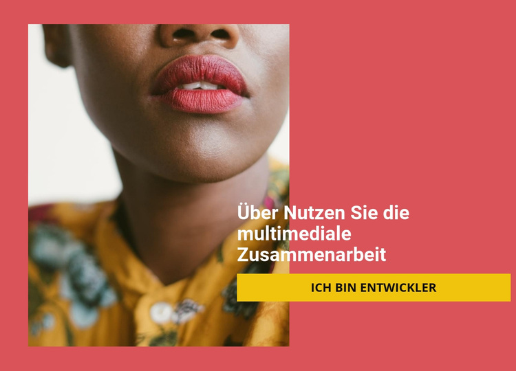 Über unsere Zusammenarbeit WordPress-Theme