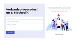 Kontaktformular Für Unternehmen - Professionelle Landingpage