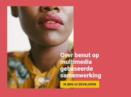 Over Onze Samenwerking - Mockup Voor Functionaliteit Website