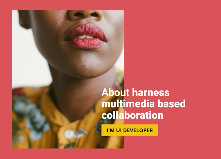 About our collaboration Squarespace Template Alternative