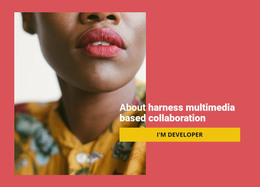 About Our Collaboration - WordPress Template