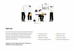 Über Teamarbeit - Mehrere Layouts