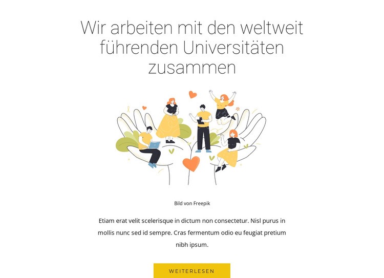 Wie ein Unternehmen entsteht Website-Modell