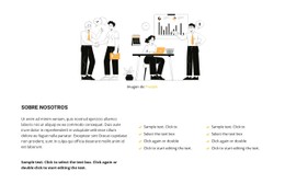 Sobre El Trabajo En Equipo Plantilla De Código Abierto