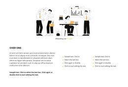 Over Teamwerk - Websitesjablonen