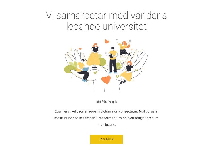 Hur ett företag skapas HTML-mall