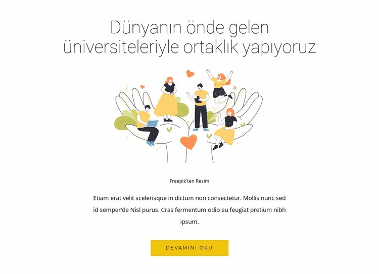 Bir iş nasıl oluşturulur? Web Sitesi Mockup'ı