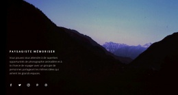 Une Conception De Site Web Exclusive Pour Gorges De La Montagne