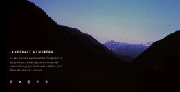 En Exklusiv Webbdesign För Bergsravin