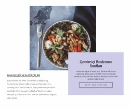 Et Salataları Için Kullanıma Hazır Web Sitesi Oluşturucu