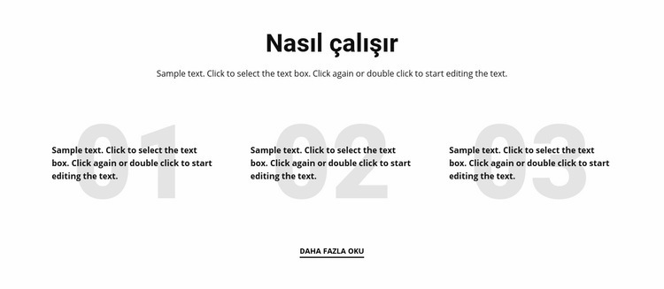 Nasıl çalışır Html Web Sitesi Oluşturucu