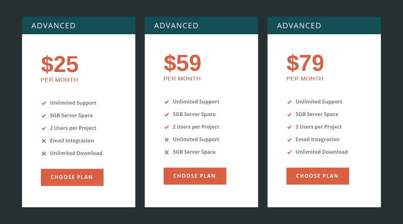 Premium pricing Squarespace Template Alternative