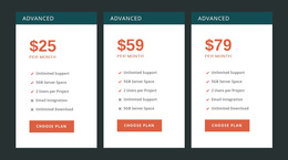 Free CSS For Premium Pricing