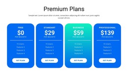 Premium Plans