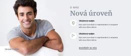 Nová Úroveň – Jednoduchá Šablona Webu