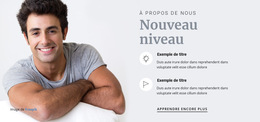 Nouveau Niveau : Modèle De Site Web Simple