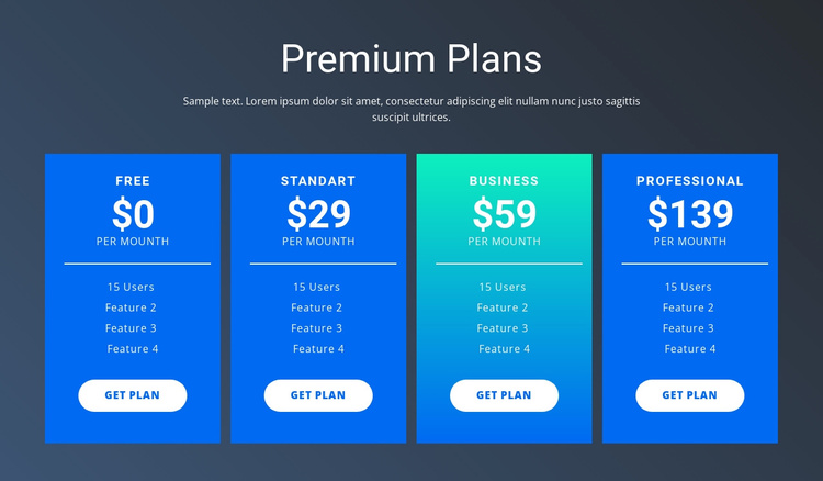 Value-based pricing Joomla Template