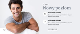 Nowy Poziom - Prosty Szablon Strony Internetowej
