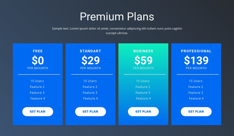 Value-based pricing Squarespace Template Alternative