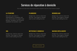 Services Résidentiels - HTML Designer