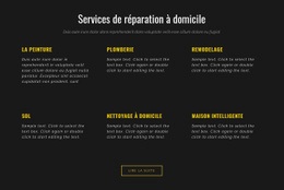 Services Résidentiels - Modèle Personnel