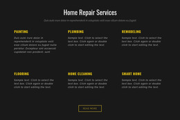 Site Template For Residential Services