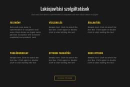 Lakossági Szolgáltatások – Személyes Sablon